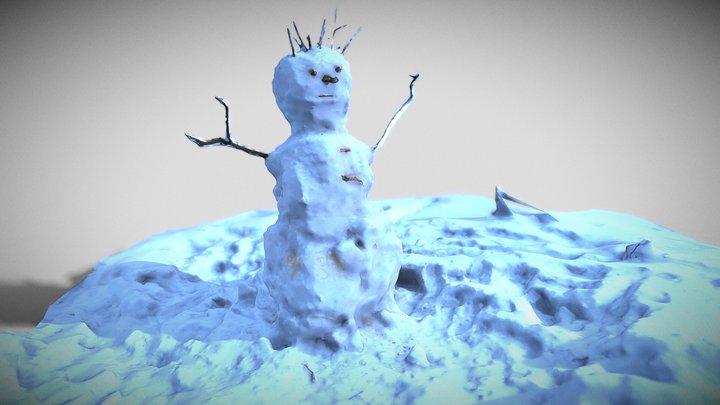 Снеговик 5 3D Model