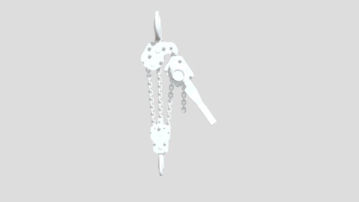 Lever Hoist 3D Model