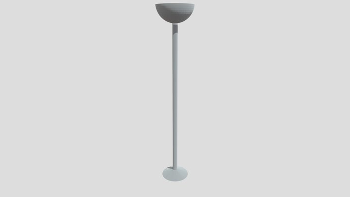 Basic Standing Lamp 3D Model
