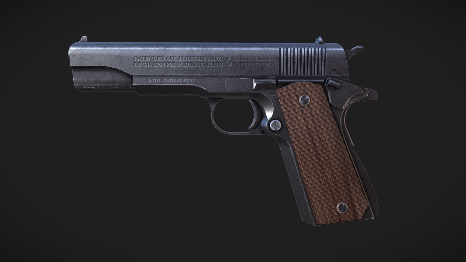 Colt - Buy Royalty Free 3D model by billyA [62616e7] - Sketchfab Store