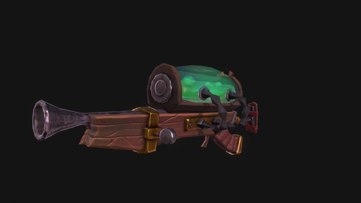 The Amazing Goop Firing Goop-Gun! 3D Model