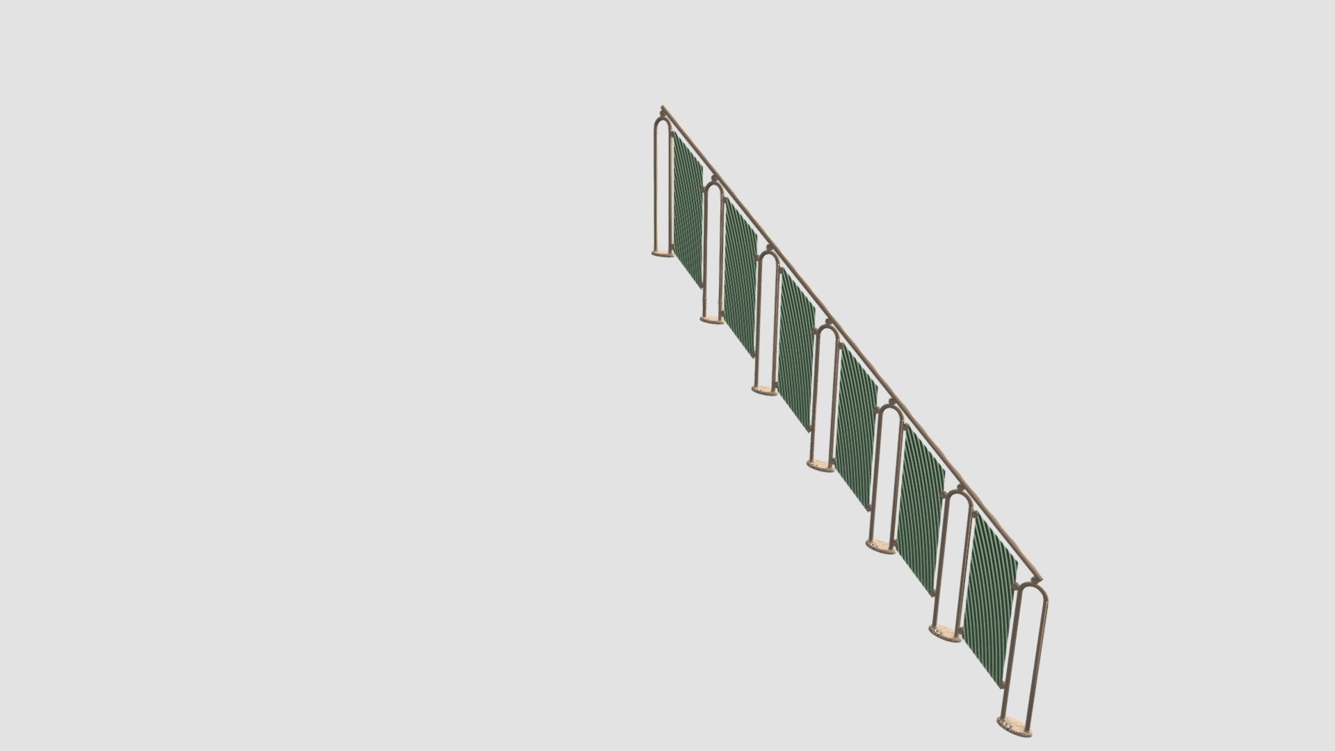 railing - Buy Royalty Free 3D model by Evermotion [6262150] - Sketchfab ...