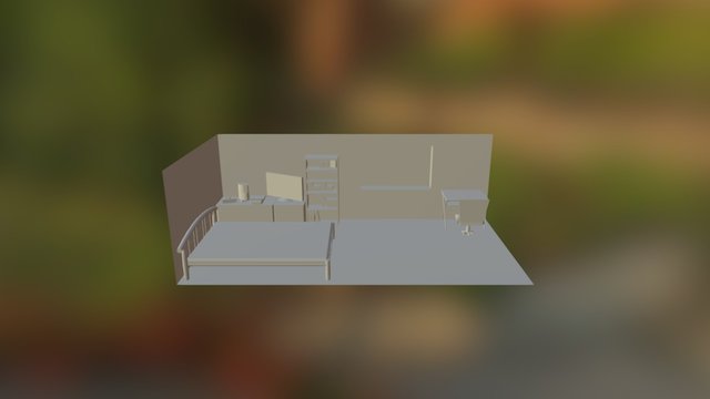 Bedroom 3D Model