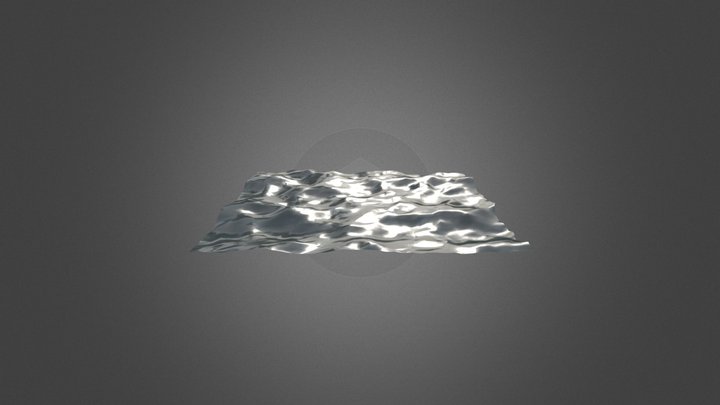 Water Animation Test 3D Model