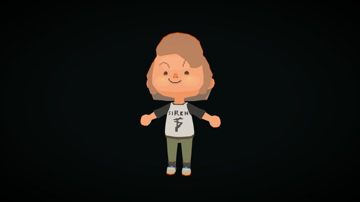Me! Self Portrait [Blockbench] 3D Model