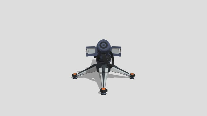 турель 3D Model