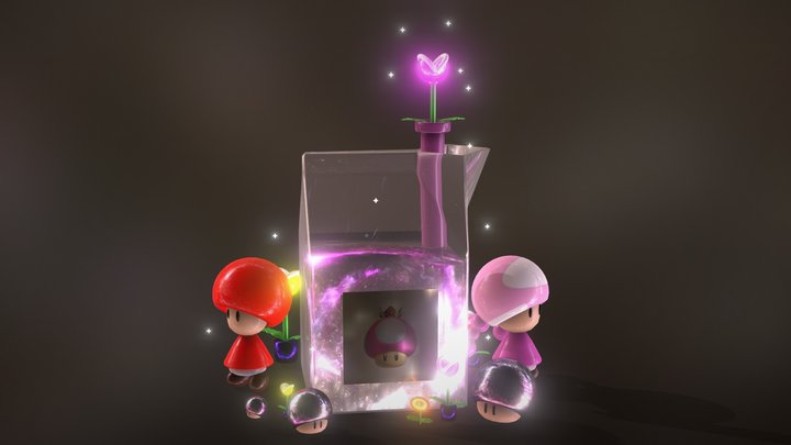 ❥ 𝕊𝕙𝕣𝕠𝕠𝕞 𝕄𝕚𝕝𝕜 3D Model