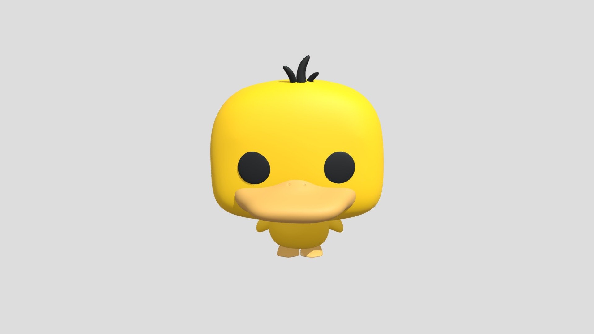 Psyduck - Download Free 3D model by maishatoy [6267771] - Sketchfab