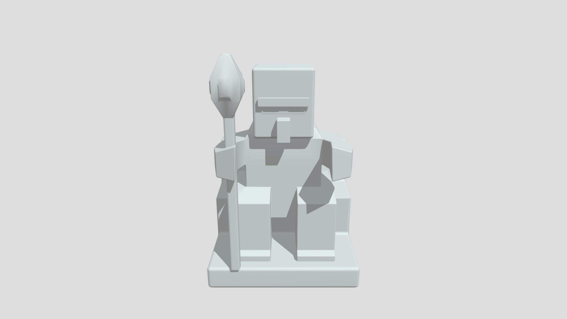 Villager Statue 3D model by joost18JK [6267c8b] Sketchfab