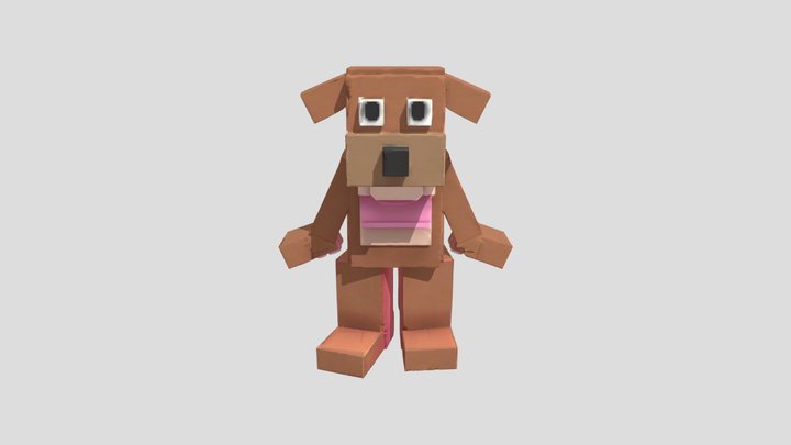 Cachorrito biquinito(my steal a brainrot modded) 3D Model