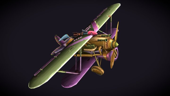 Zaunite fighter - Arcane 3D Model