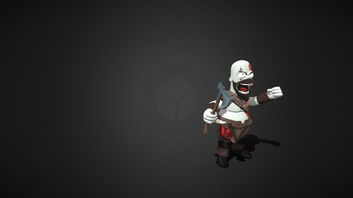 Homero Kratos 3D Model