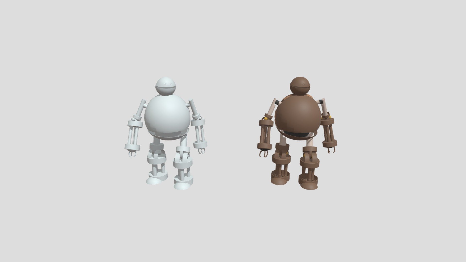 My typical rust tiny Robot bro from pinterest