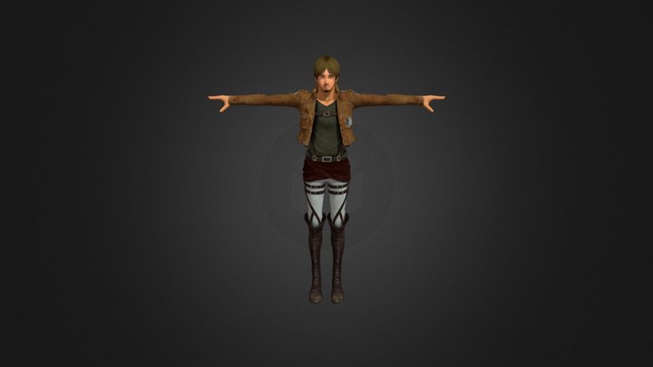 Attack on titan - Mike Zacharias 3D Model