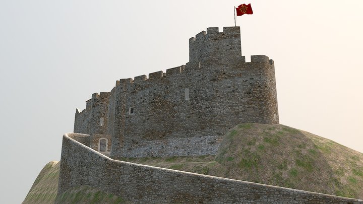 CHATEAU DE LASTOURS CABARET AUDE 3D Model
