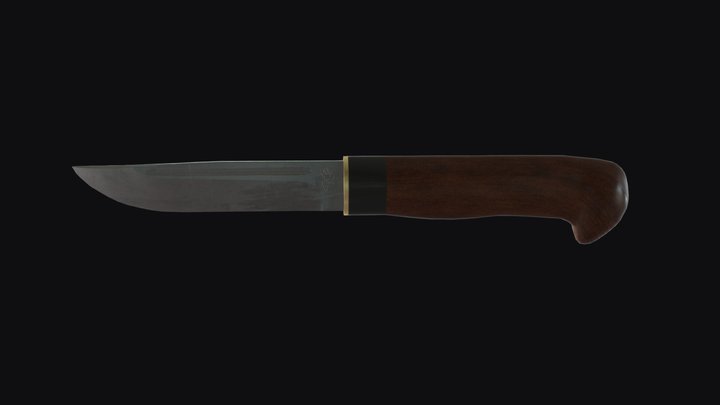 puukko_knife 3D Model