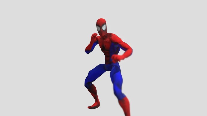 Playstation 1 - Neversoft - Spider-man Remaster 3D Model