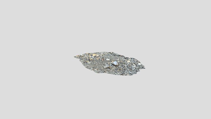 Stones Ground 3D Model