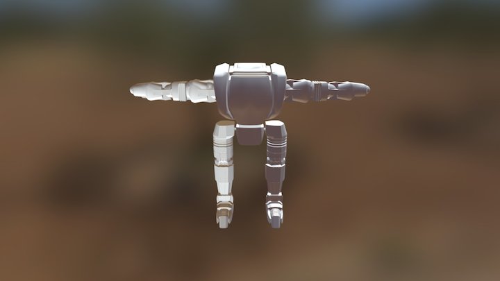 New Robot 3D Model