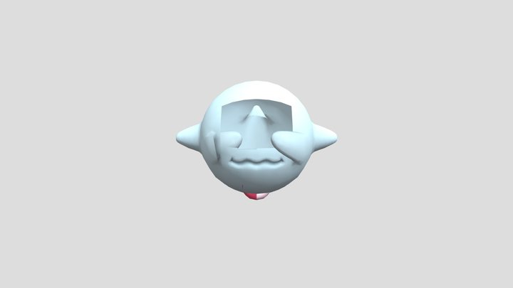 Wii U - Super Mario 3D World - Boo 3D Model