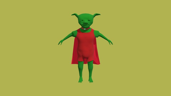 Elec Clothed 3D Model