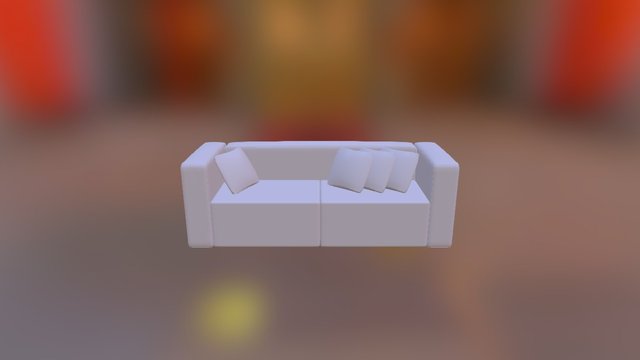 COUCH 3D Model
