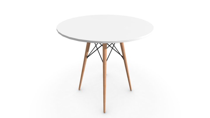 Nordic Table 3D Model