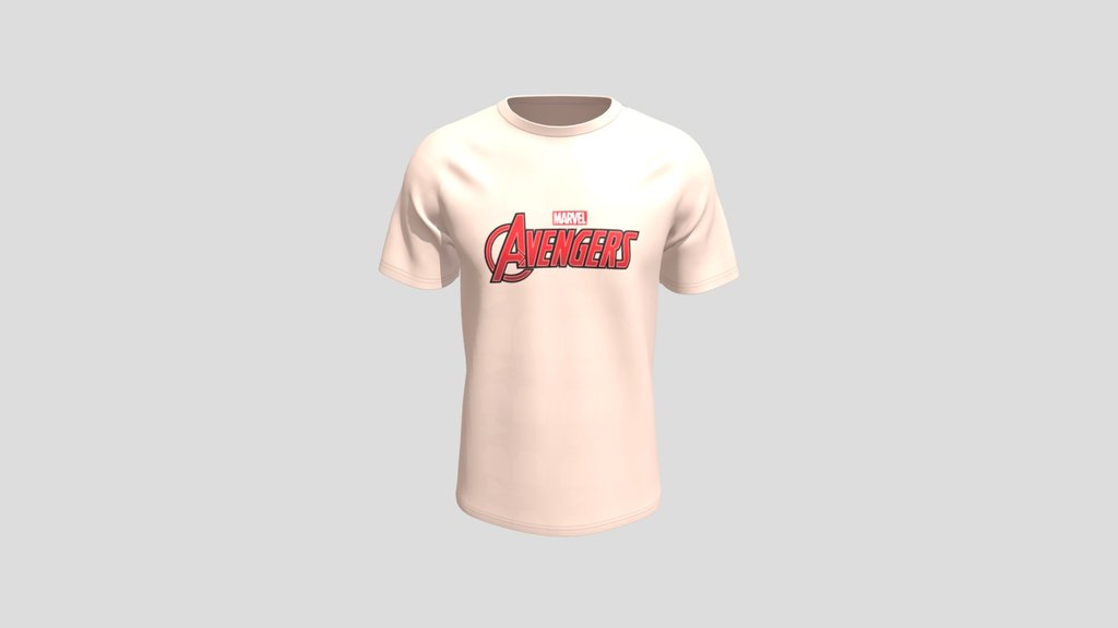 Avengers Classic Logo Graphic T Shirt