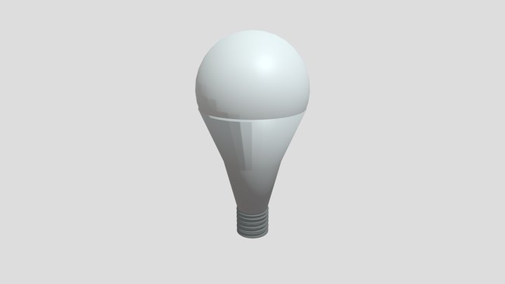 3D Light Bulb Model – Simple and Useful 3D Model