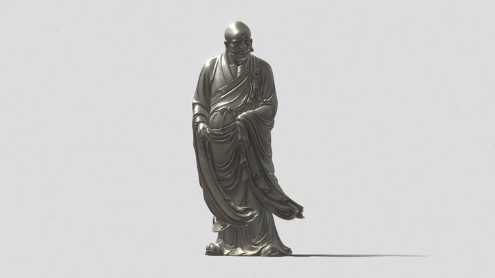 Buddha Statues 021 3D Model