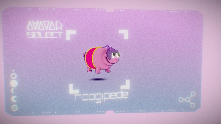 Hooggipede - The Midnight Gospel 3D Avatar 3D Model