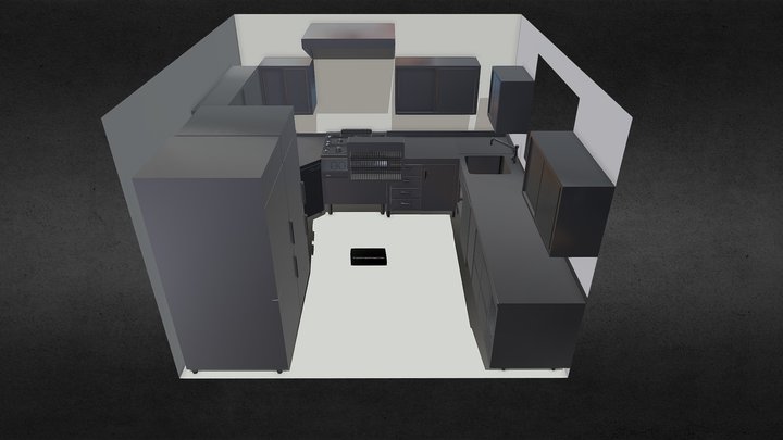 Kitchen_H4 3D Model