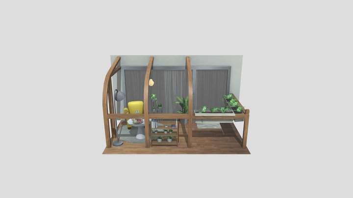 Sunroom_Texture 3D Model