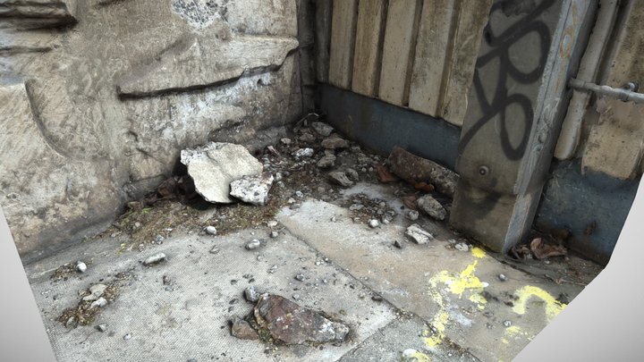 concrete rubble scan – Modello 3D gratuito STL