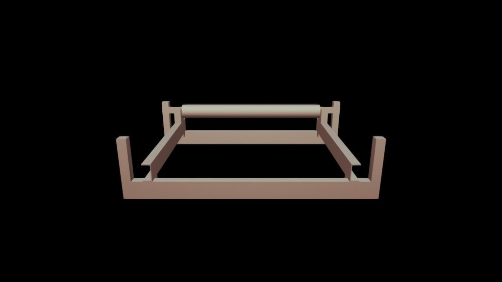 CV14 Roller Support — Sketchfab embed 3D viewer