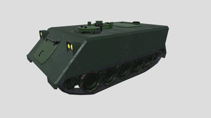 M113   Game-Ready 3D Model