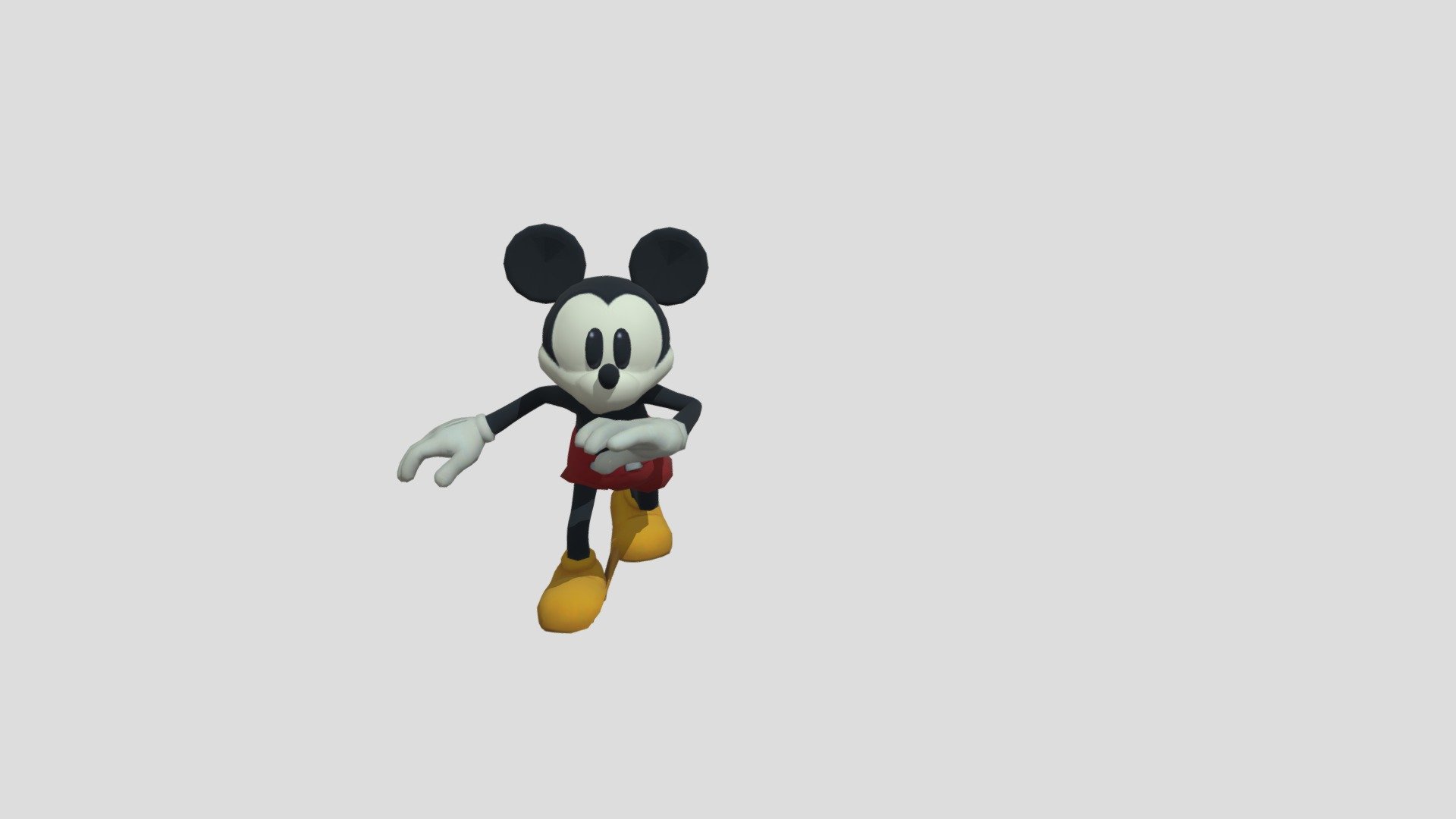 Mickey Mouse Capoeira - Download Free 3D model by Renato Solar Gomez ...