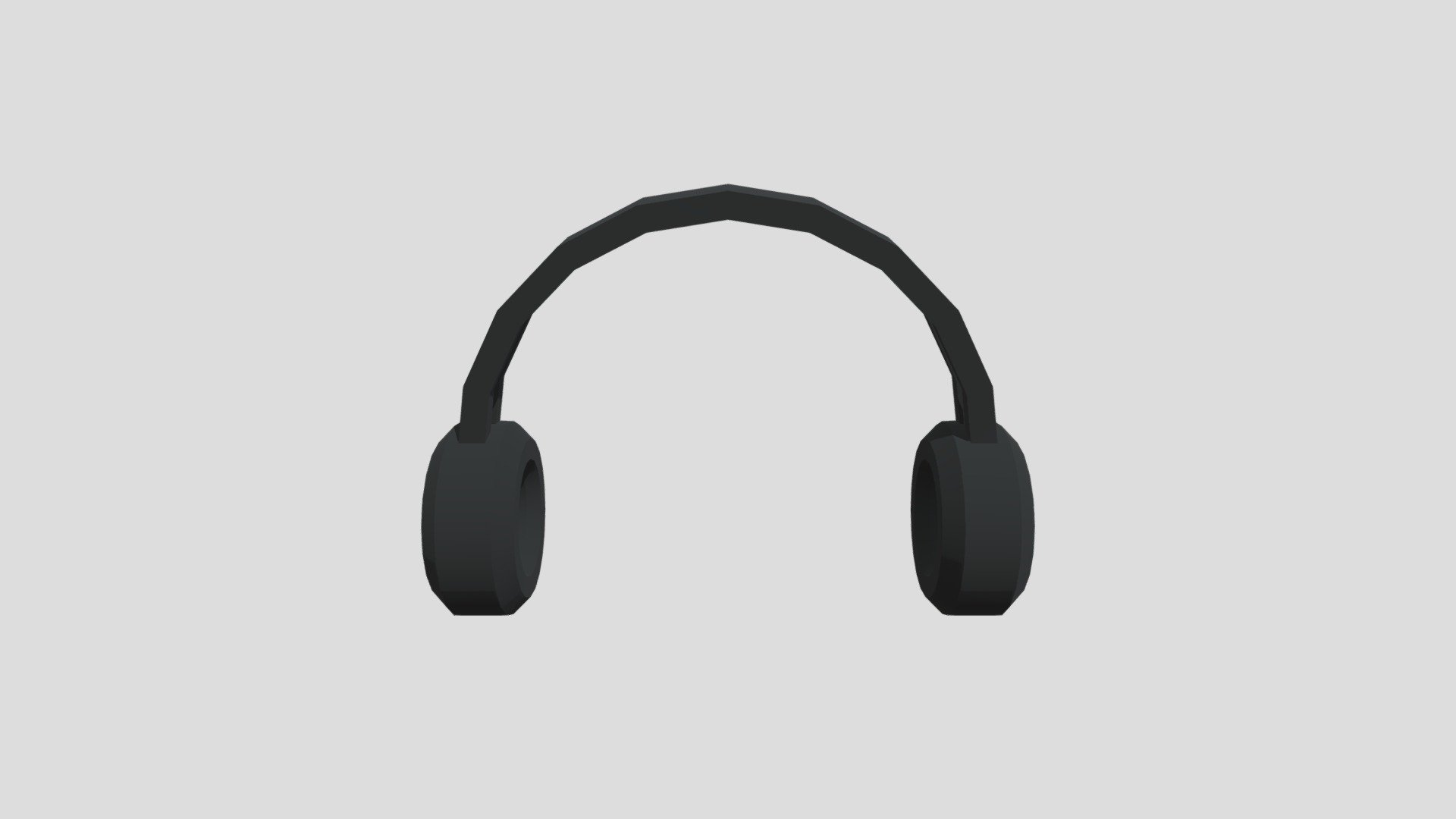 Headphones from Poly by Google — Sketchfab embed 3D viewer
