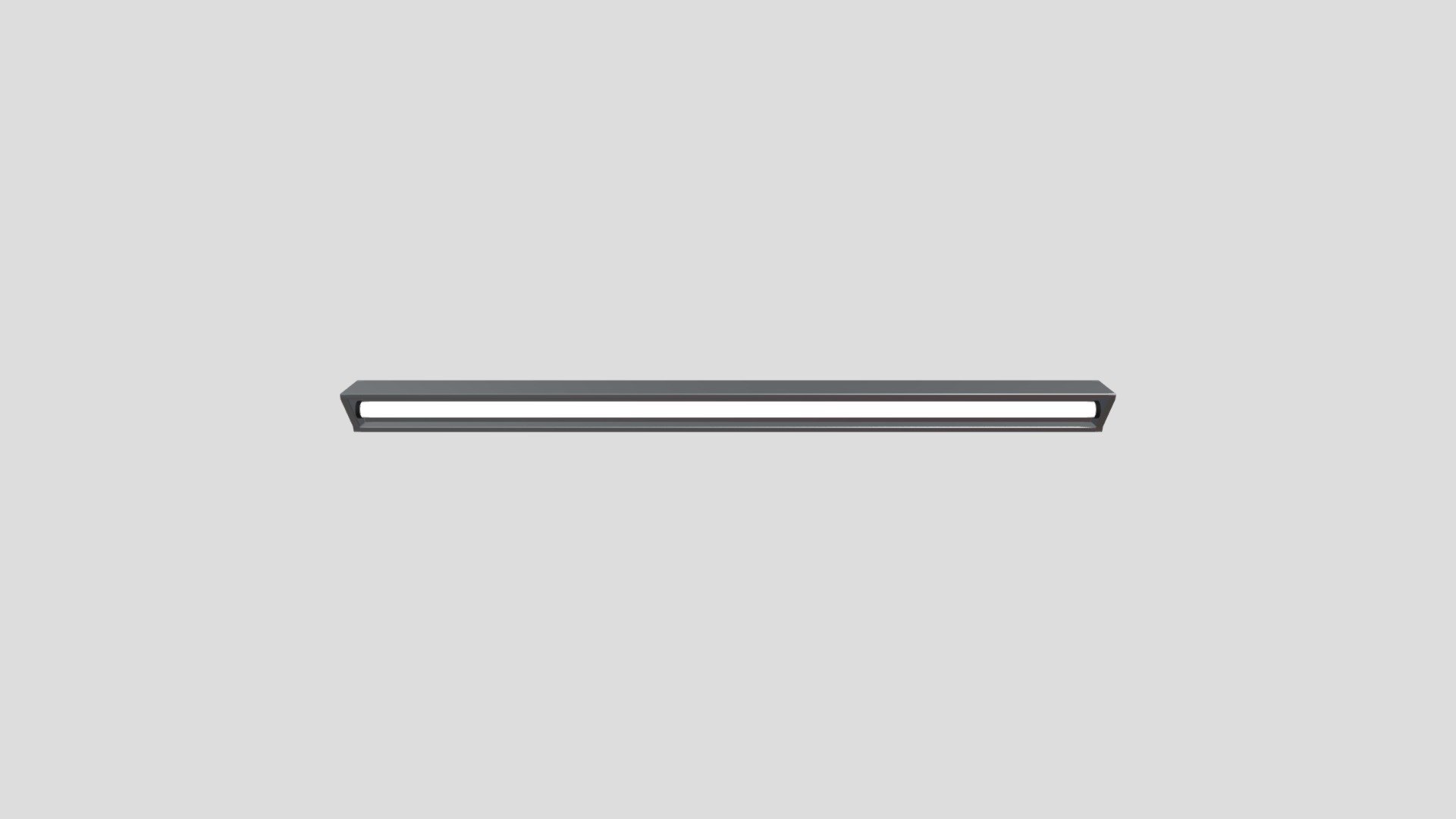 Simple fluorescent tube