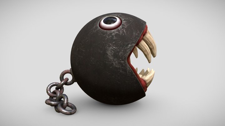 Chain Chomp - Mario 3D Model