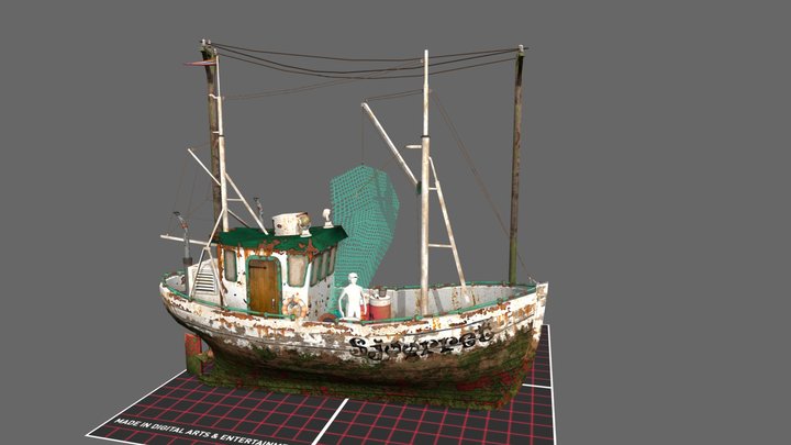 DAE 5 Finished props - By the ocean 3D Model