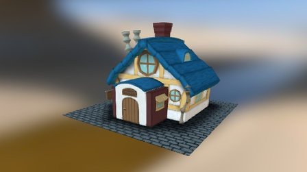 PANCAKE & COFFEE SHOP 3D Model