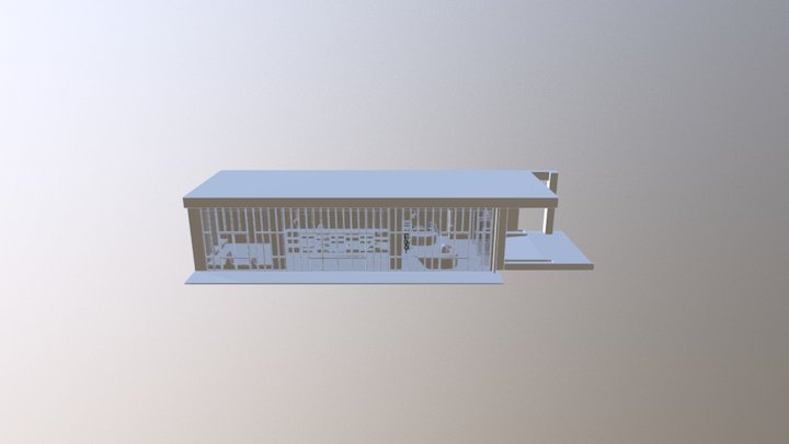 土地工文化館101-2 3D Model