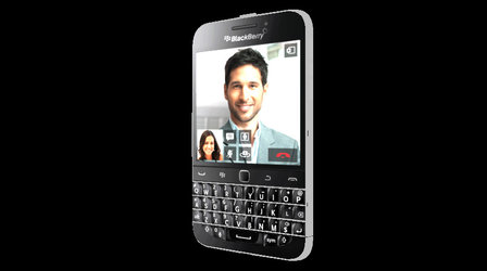 Blackberry Classic Black 3D Model