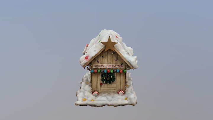 Gingerbread House 1 3D Model