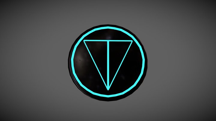 Toncoin 3D Model