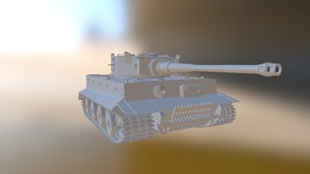 Pz.kpfw. VI "Tiger" 3D Model