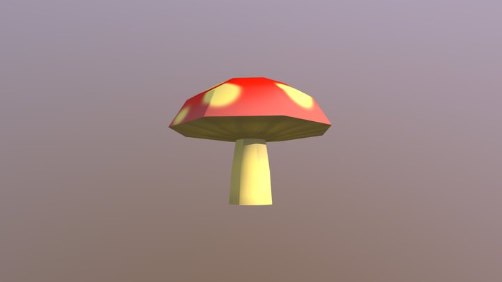Jamur 3D Model