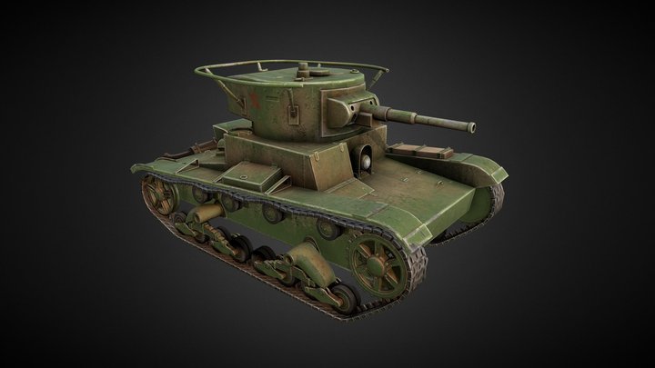 Tank 3D Model