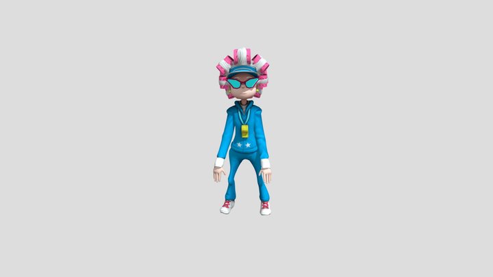 Dying 3D Model